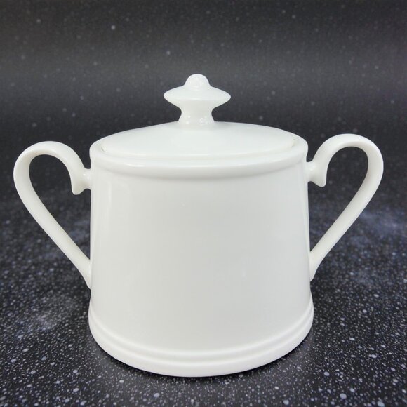 Villeroy & Boch Other - Villeroy & Boch 1748 Premium Bone China Sugar Bowl Container W Lid Porcelain VTG